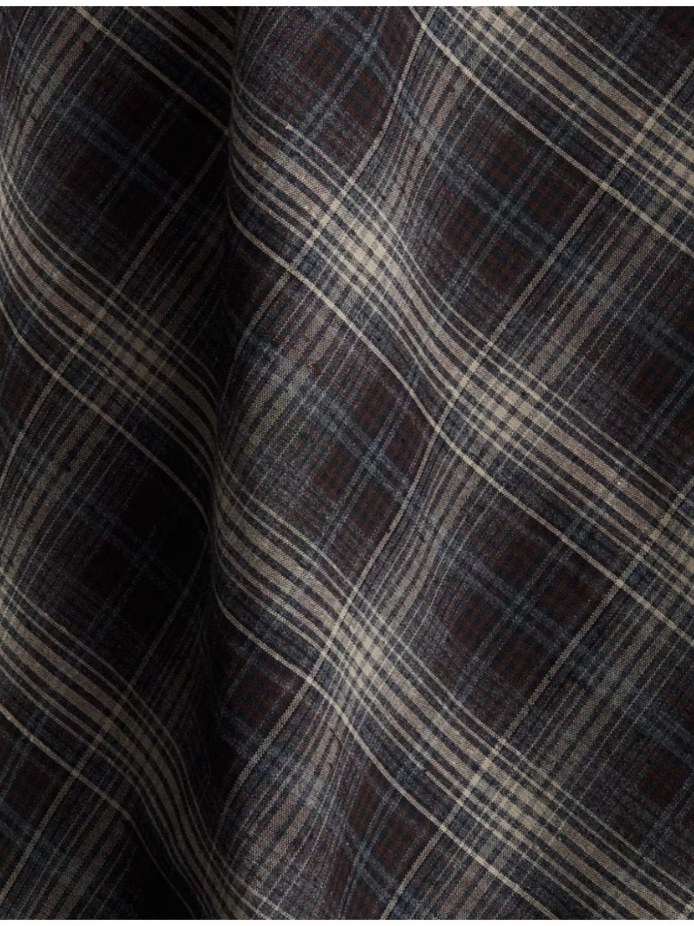 H&M Plaid A-Line Skirt check  plaid  skirt - Picture 3 of 5